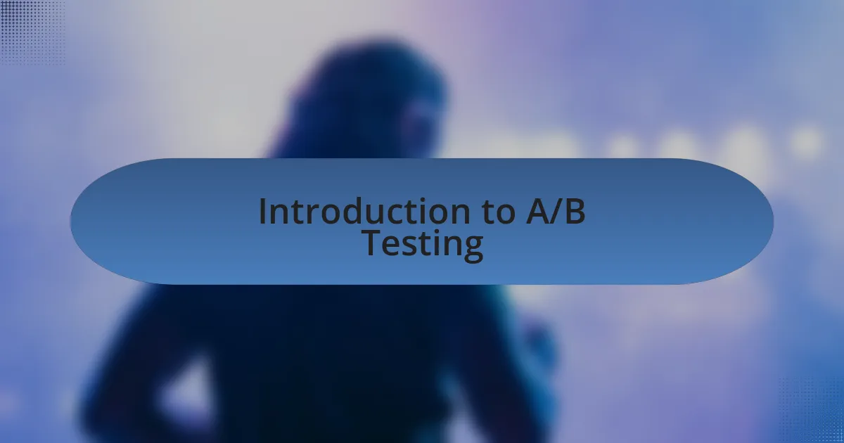 Introduction to A/B Testing